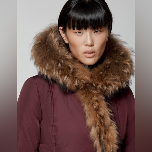 Mackage KAY down coat with natural fur Signature Collar-Medium - Picture 3 of 14